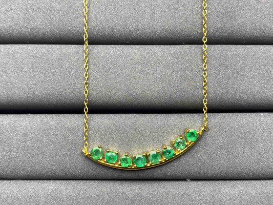 A166 Emerald Necklace