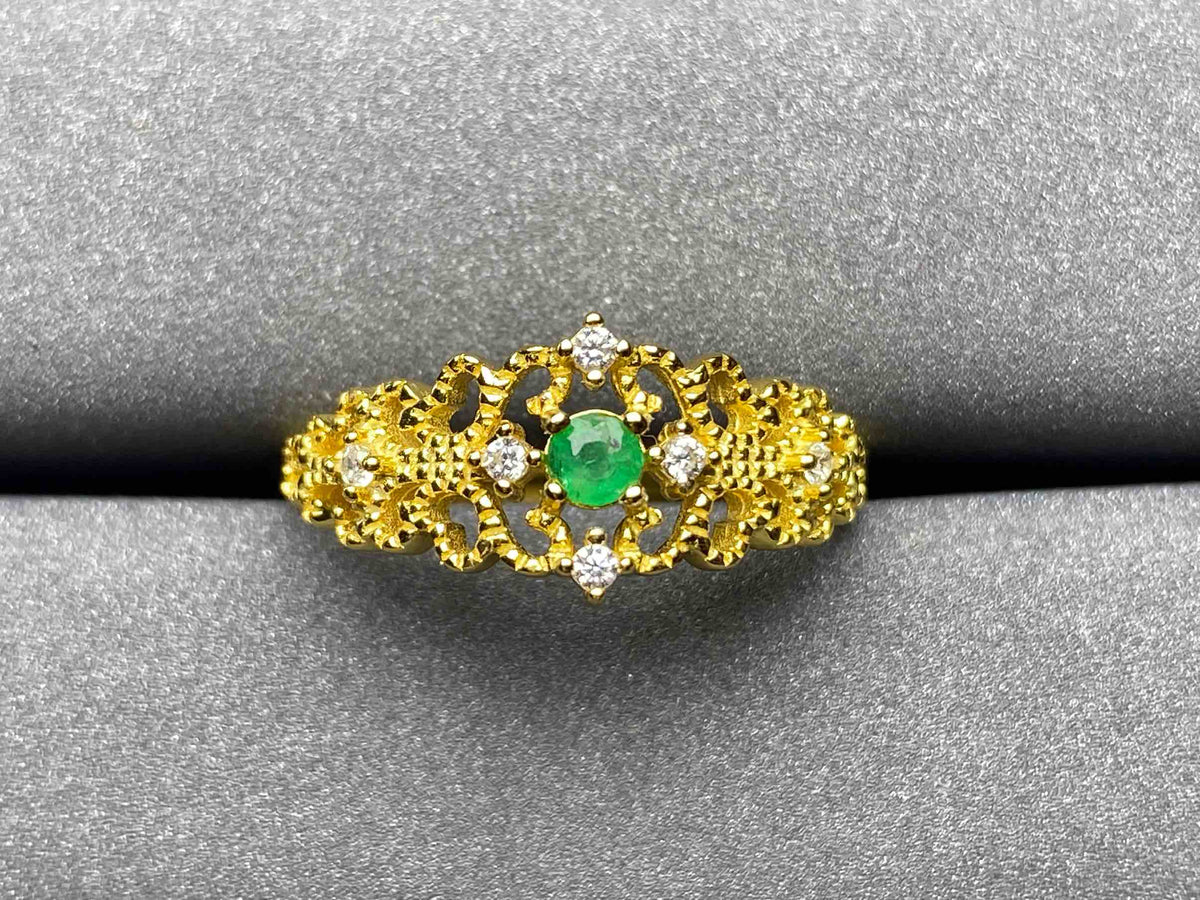 A171 Emerald Ring