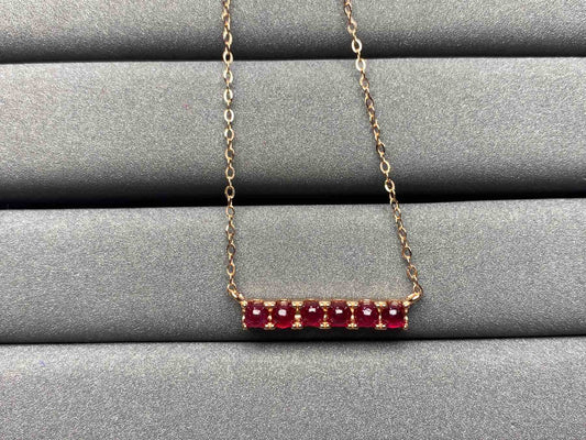 A1804 Ruby Necklace