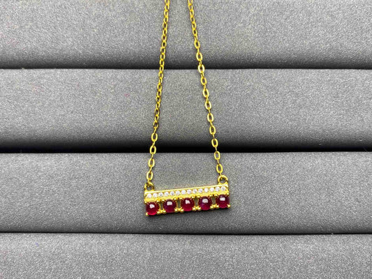 A1808 Ruby Necklace