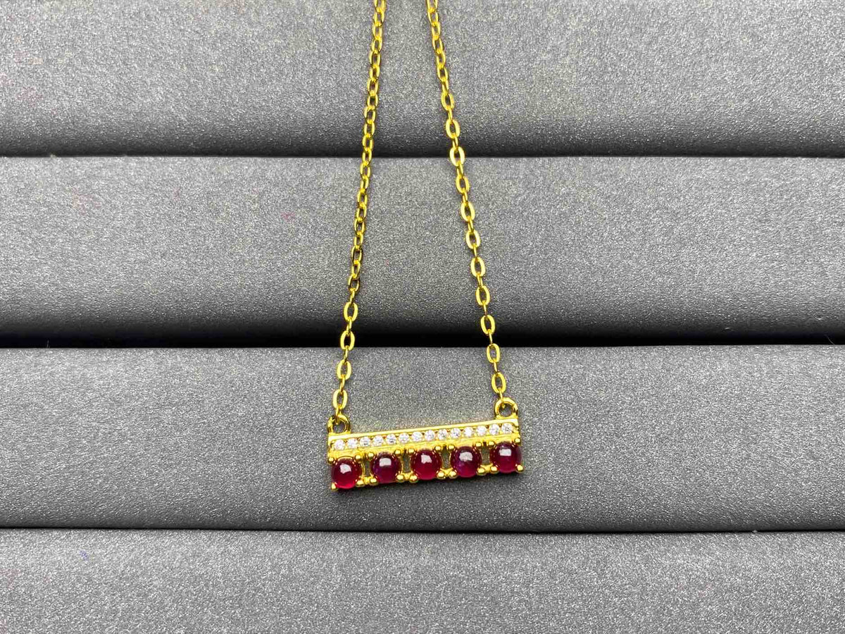 A1808 Ruby Necklace