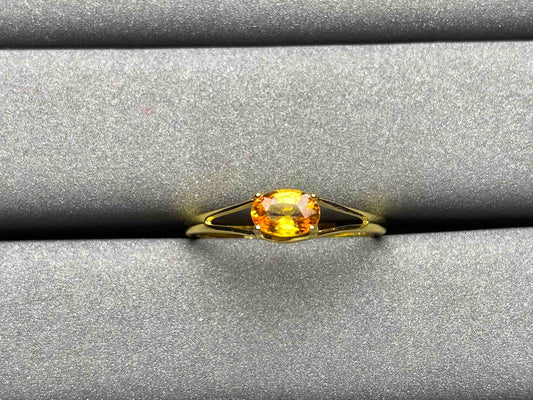 A1812 Yellow Sapphire Ring