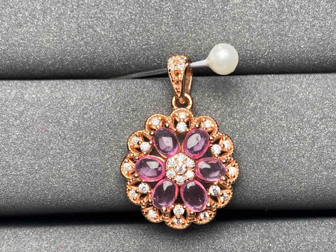 A2006 Pink Sapphire Pendant