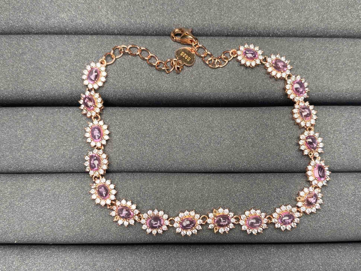 A2010 Pink Sapphire Bracelet