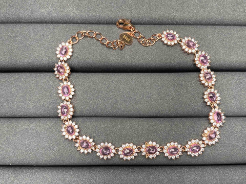 A2010 Pink Sapphire Bracelet