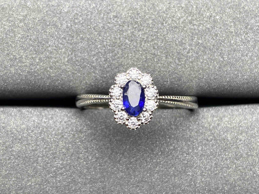 A220 Blue Sapphire Ring