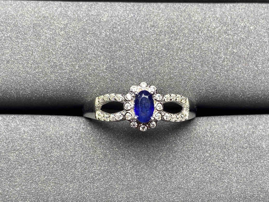 A222 Blue Sapphire Ring
