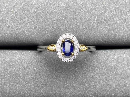 A230 Blue Sapphire Ring