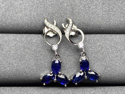 A247 Blue Sapphire Earrings