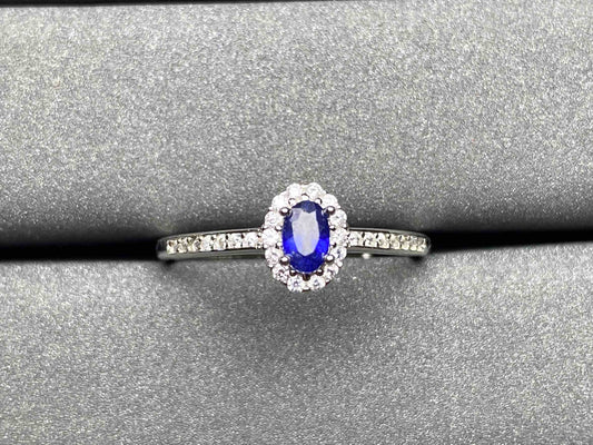 A261 Blue Sapphire Ring