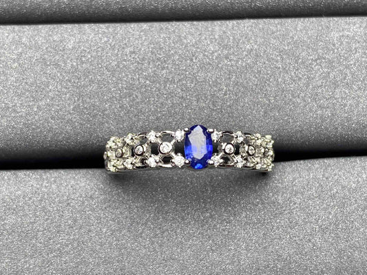 A263 Blue Sapphire Ring