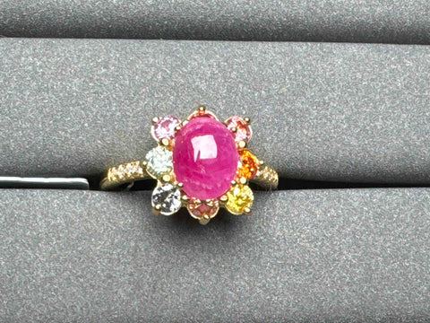 A2721 Ruby Ring