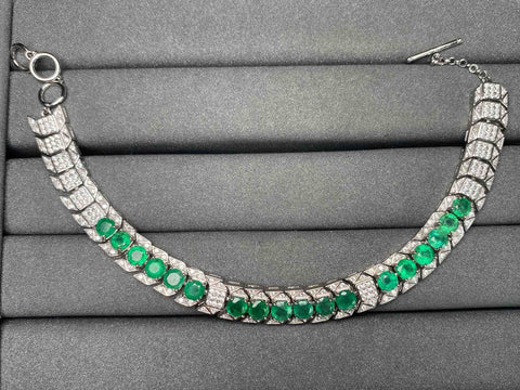 A3183 Emerald Bracelet