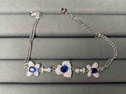 A3219 Blue Sapphire Bracelet