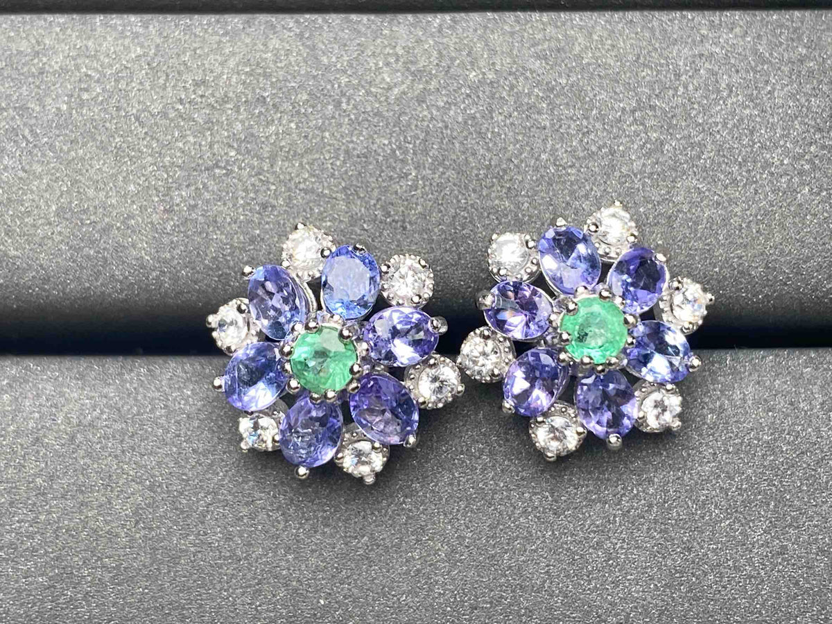 A3332 Emerald Earrings