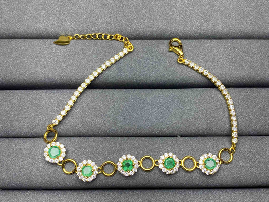 A343 Emerald Bracelet