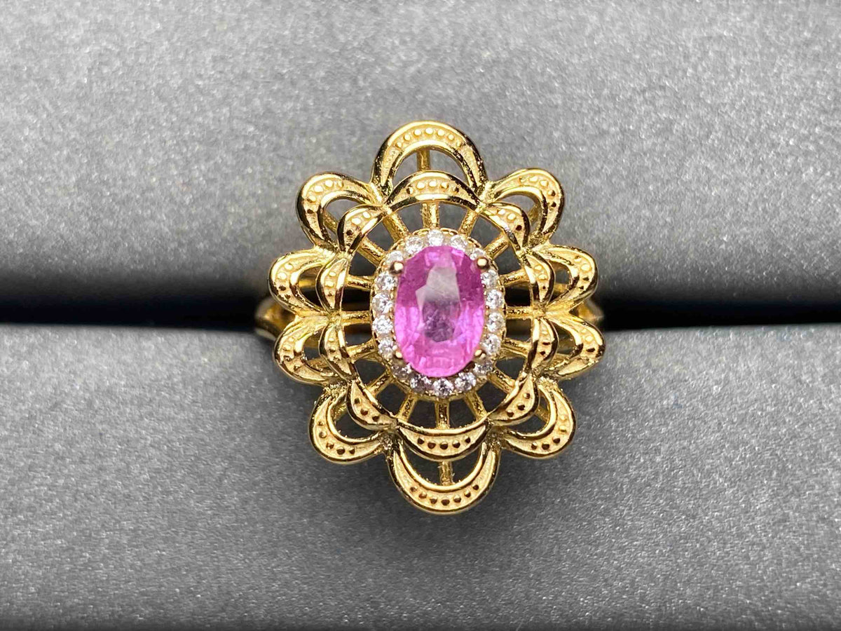 A3555 Pink Sapphire Ring