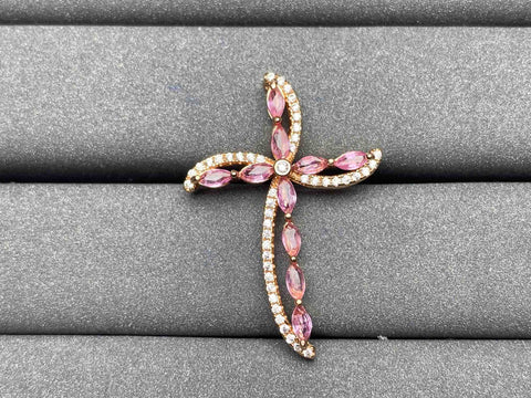 A367 Pink Sapphire Pendant