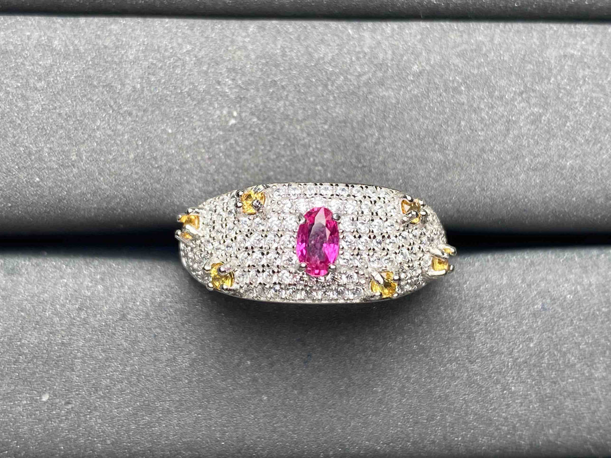 A3709 Pink Sapphire Ring