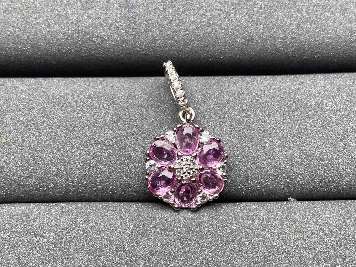 A372 Pink Sapphire Pendant