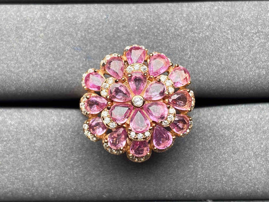 A384 Pink Sapphire Ring