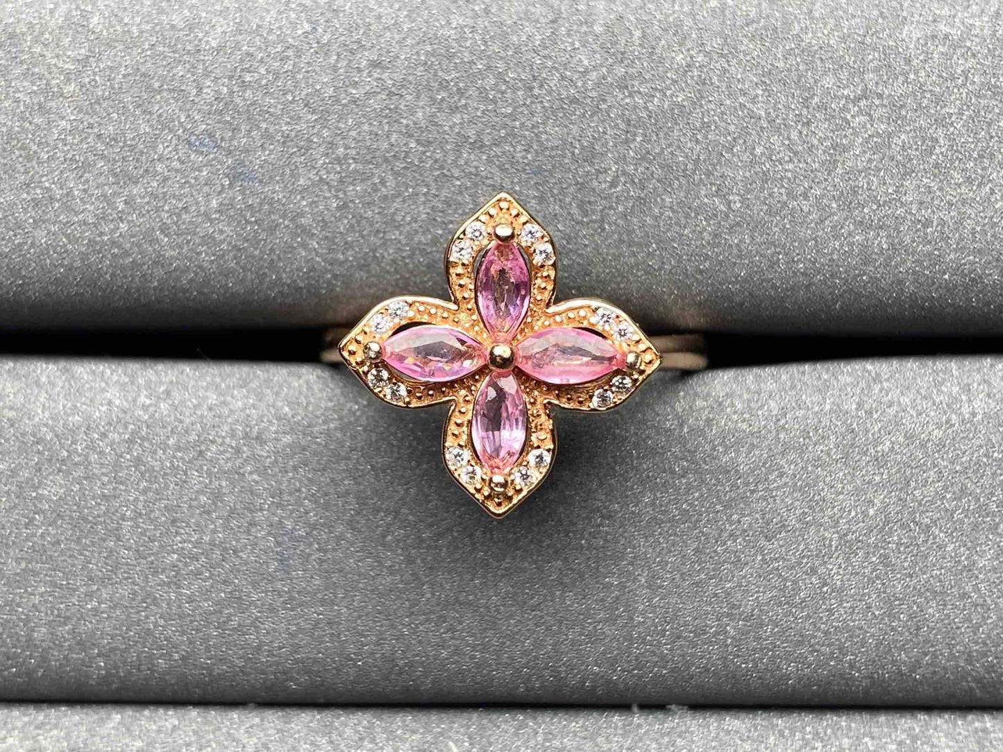 A393 Pink Sapphire Ring