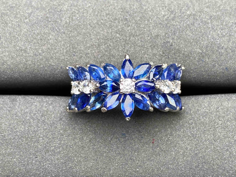 A3932 Blue Sapphire Ring