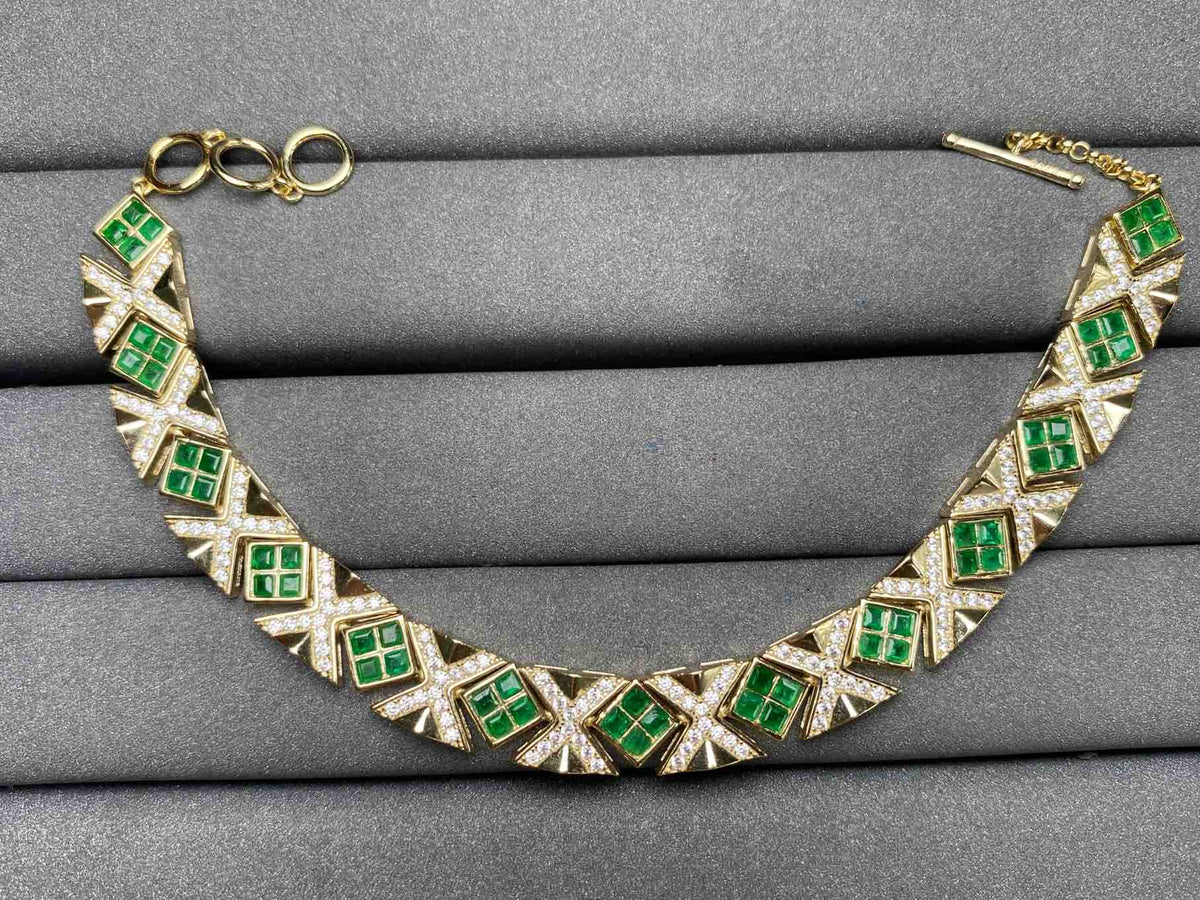 A3933 Emerald Bracelet