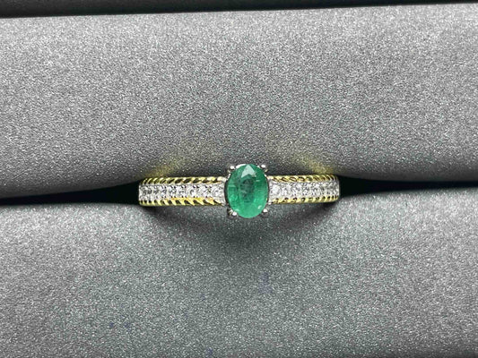 A419 Emerald Ring