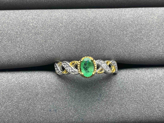A420 Emerald Ring