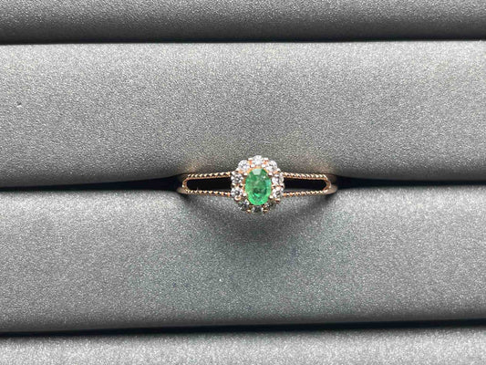 A424 Emerald Ring