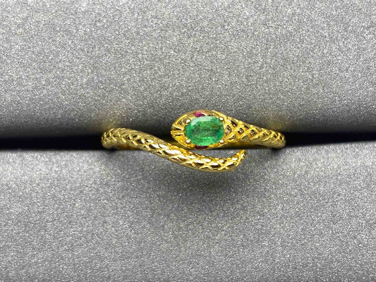 A43 Emerald Ring