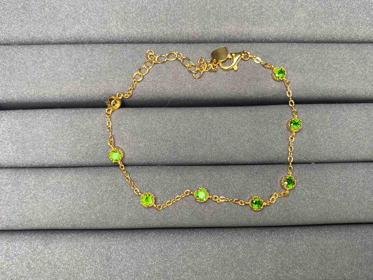 A4506 Diopside Bracelet