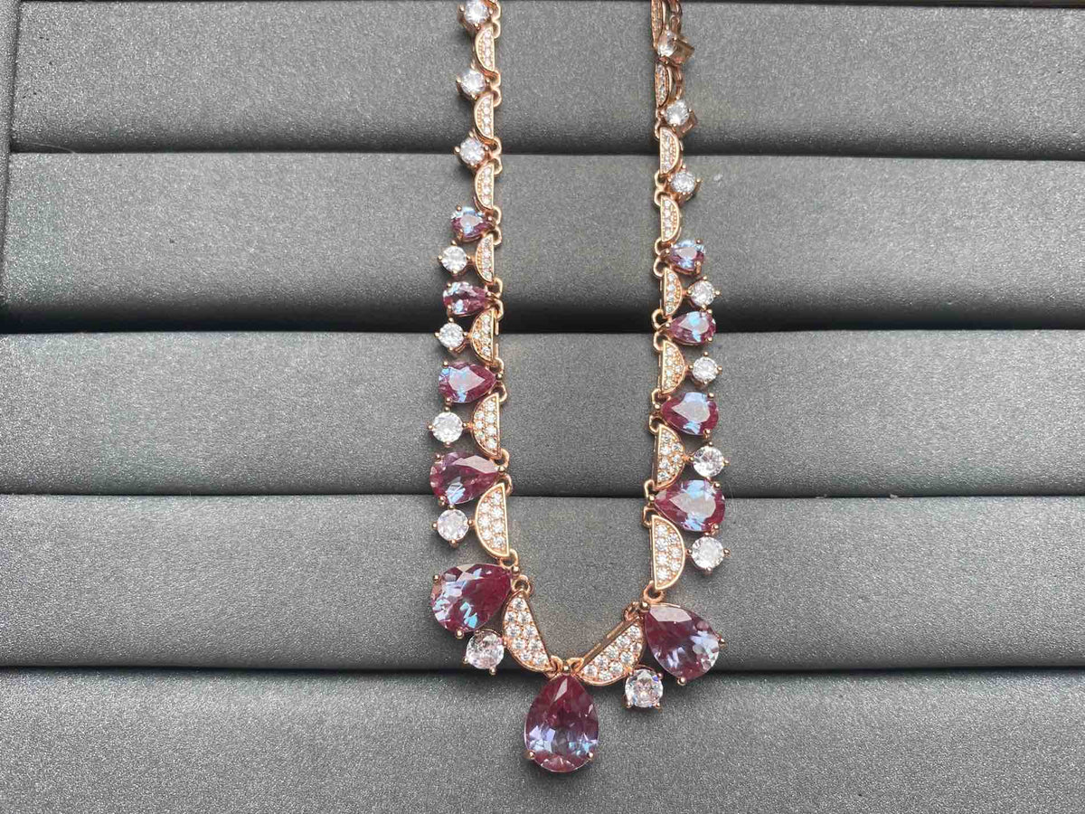 A4537 Alexandrite Necklace