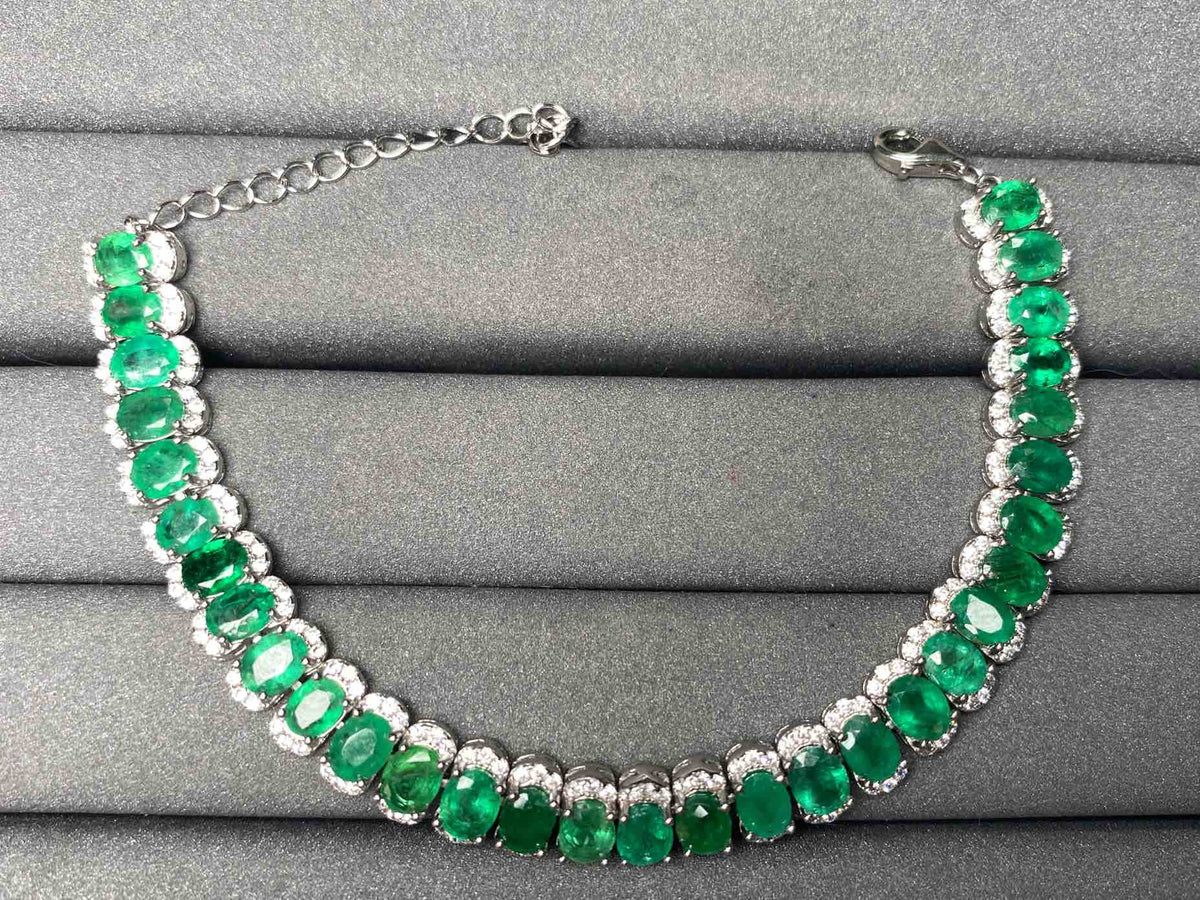 A4541 Emerald Bracelet