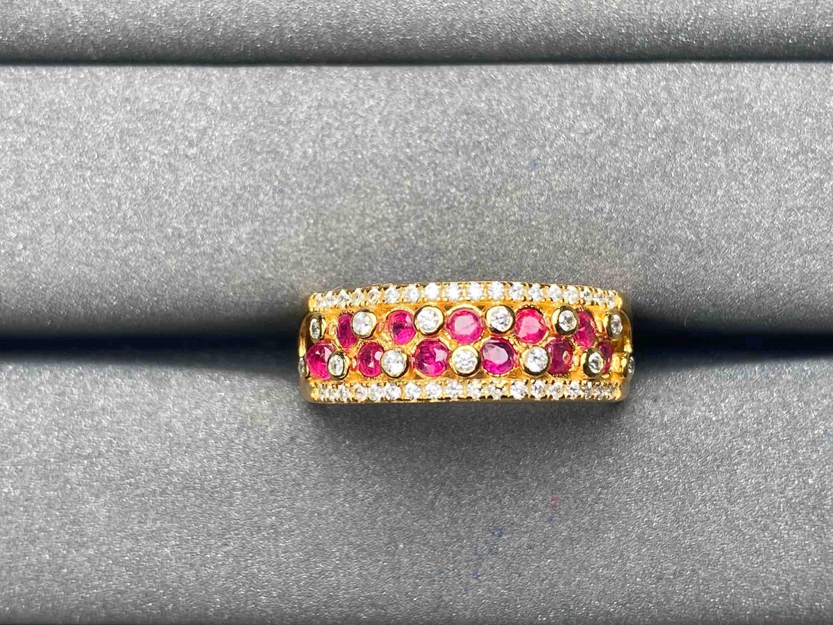 A4785 Pink Ruby Ring