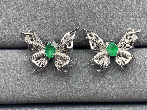 A47 Emerald Earrings