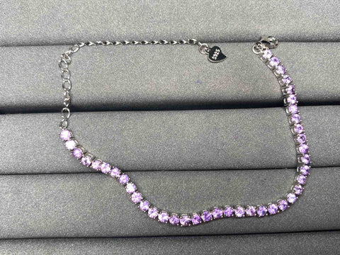 A5077 Purple Sapphire Bracelet