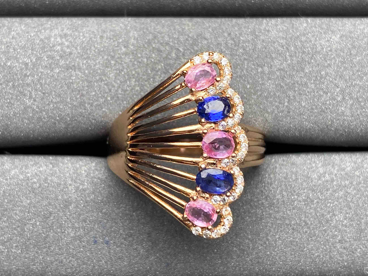 A535 Pink Sapphire Ring