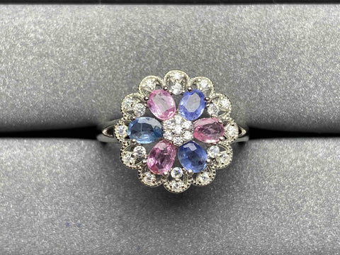 A536 Pink Sapphire Ring