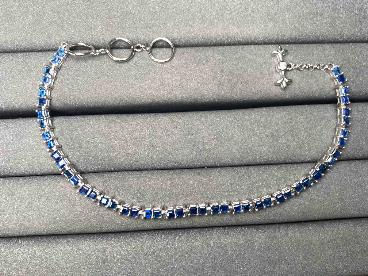 A5450 Teal Sapphire Bracelet