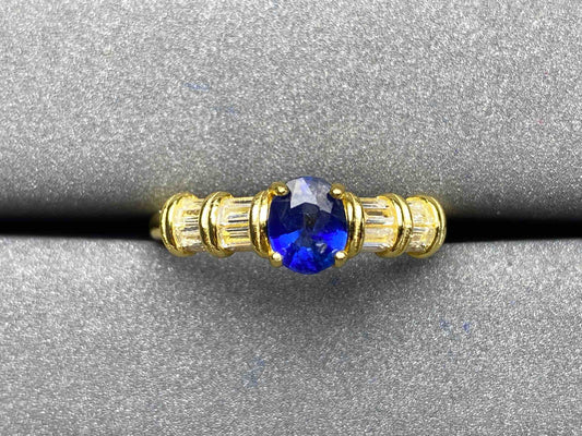 A549 Blue Sapphire Ring