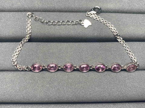 A5532 Pink Sapphire Bracelet