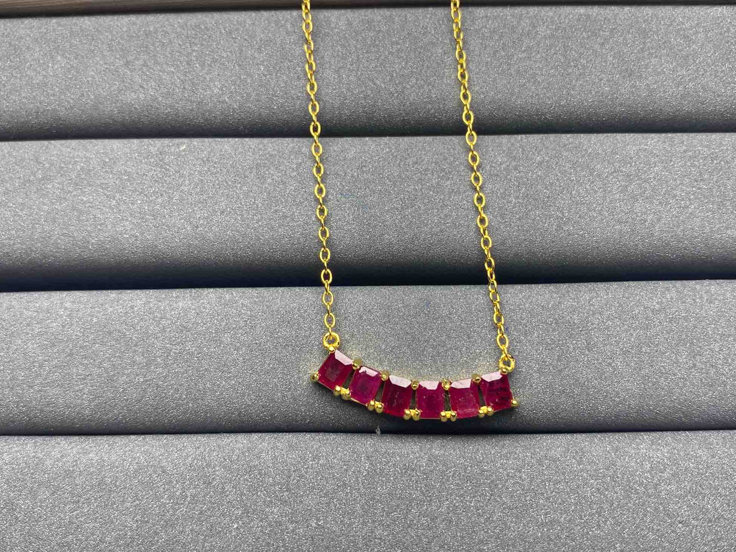 A580 Ruby Necklace