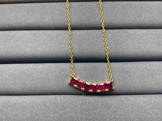 A580 Ruby Necklace