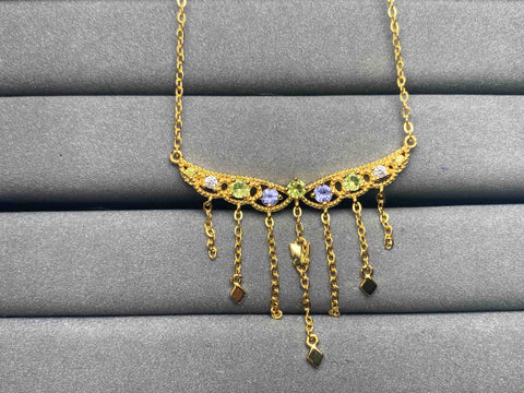 A5869 Tanzanite Necklace