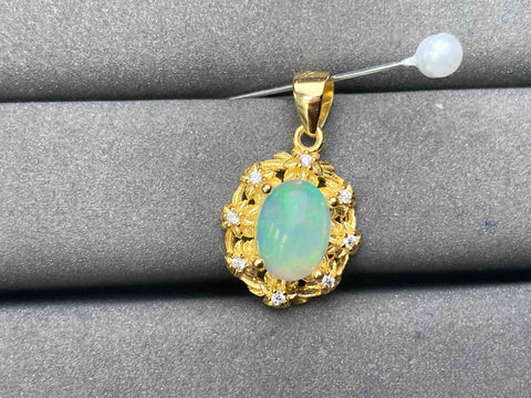 A5966 Opal Pendant