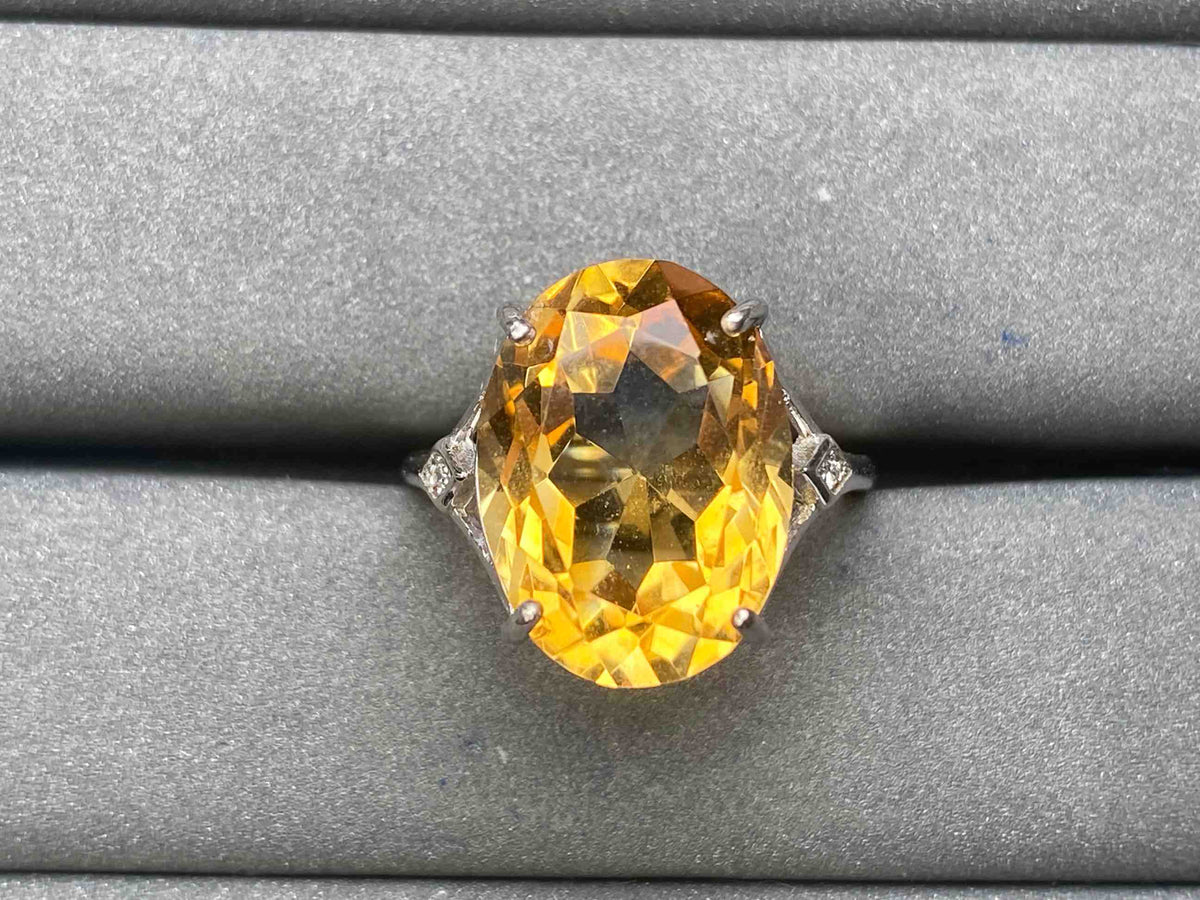 A5976 Citrine Ring