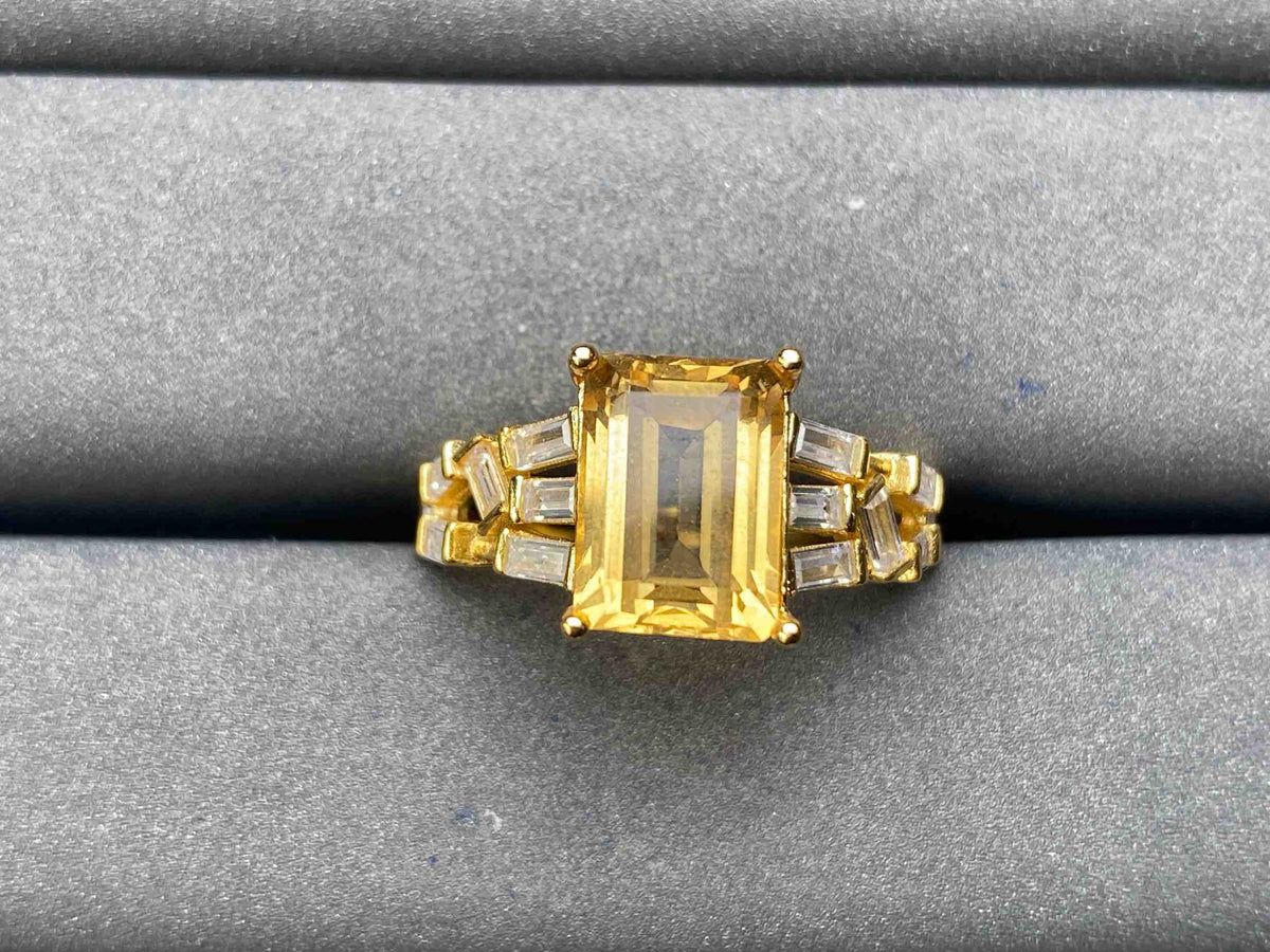 A5980 Citrine Ring