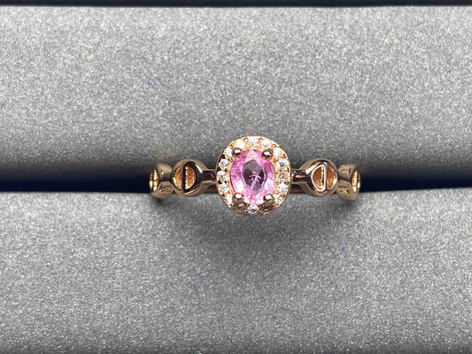 A599 Pink Sapphire Ring